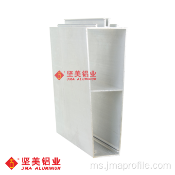 Profil Dinding Tirai Aluminium yang dibuat khas